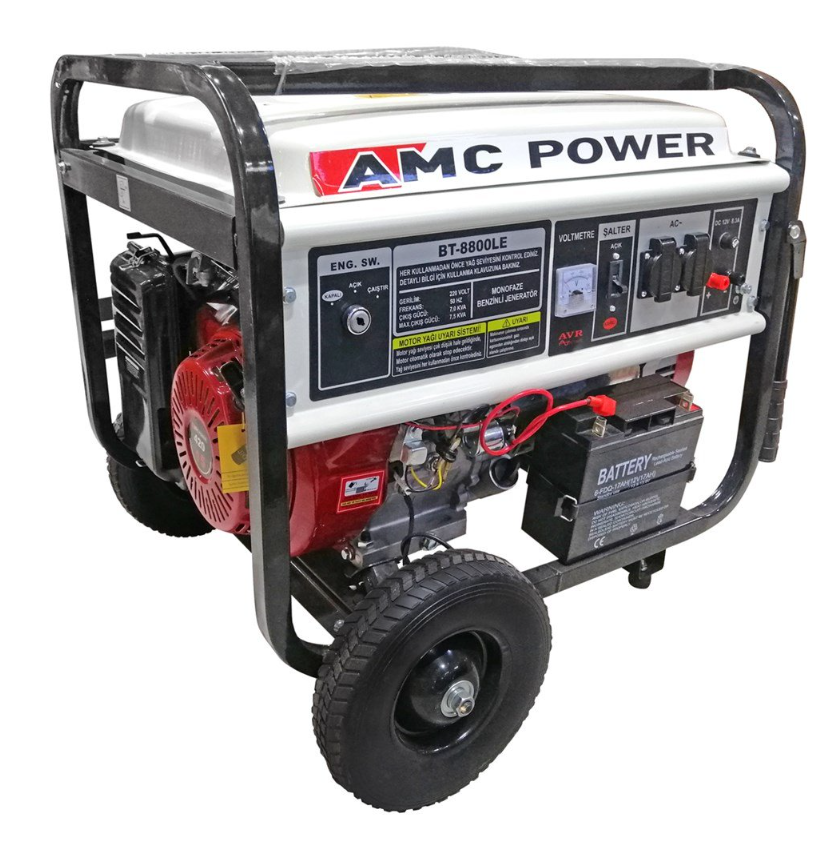 AMCPOWER BT-8800 LE BENZINLI JENERATÖR 7,5 KVA